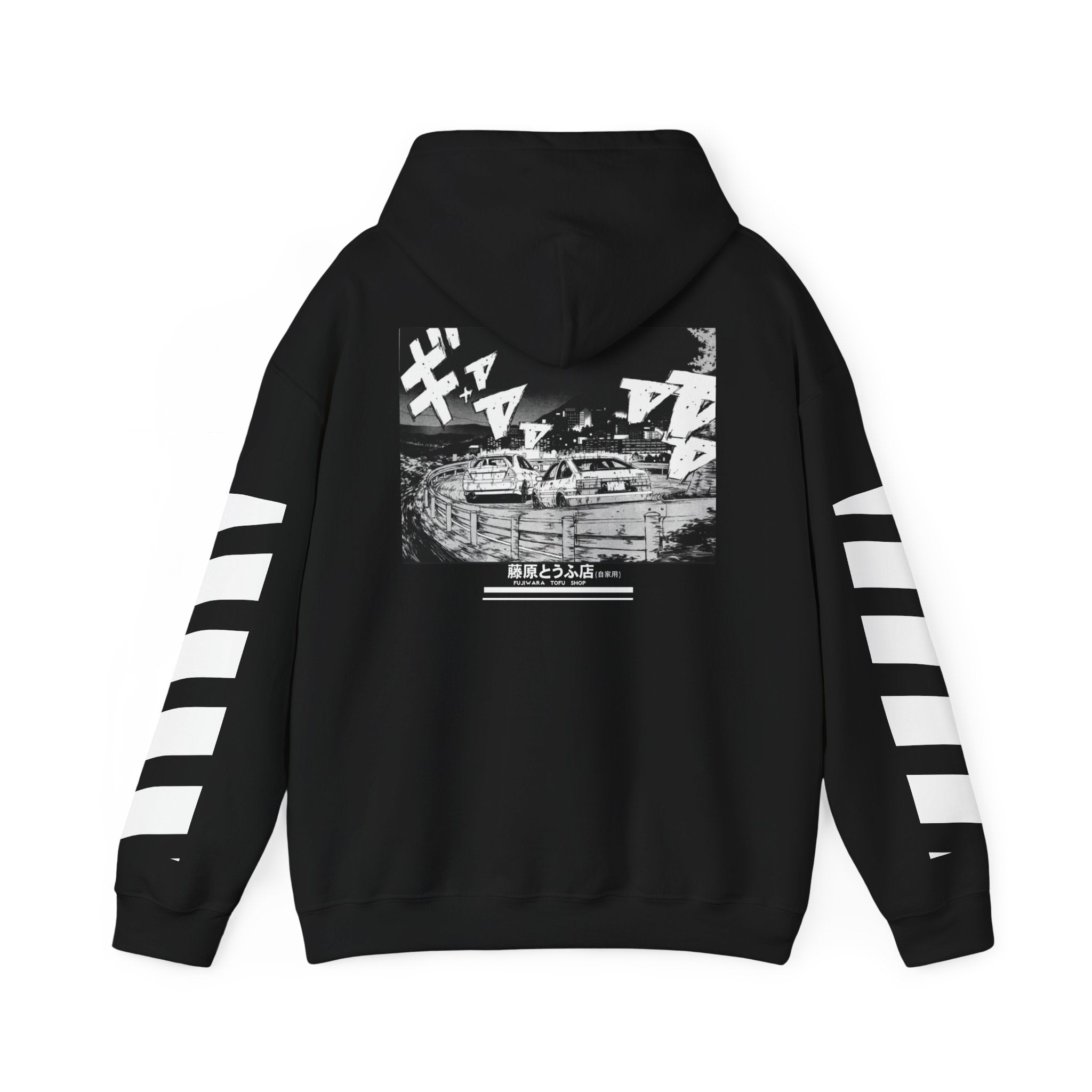 Initial D Manga Hoodie — Drift Racing Anime Sweatshirt