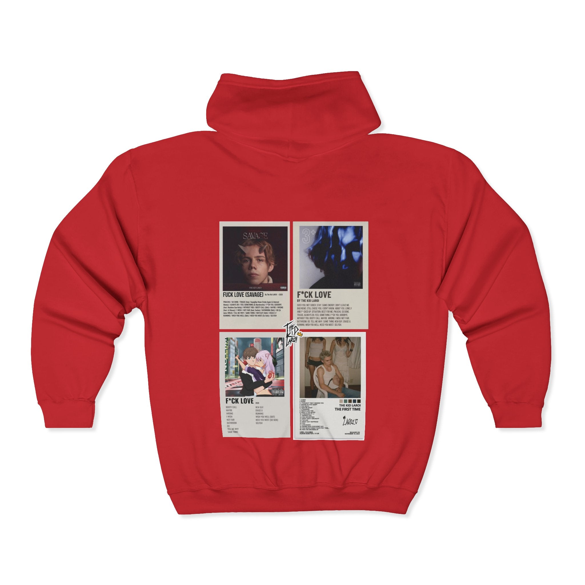 The Kid LAROI Zip-Up Hoodie — Youth Music Artist Pullover