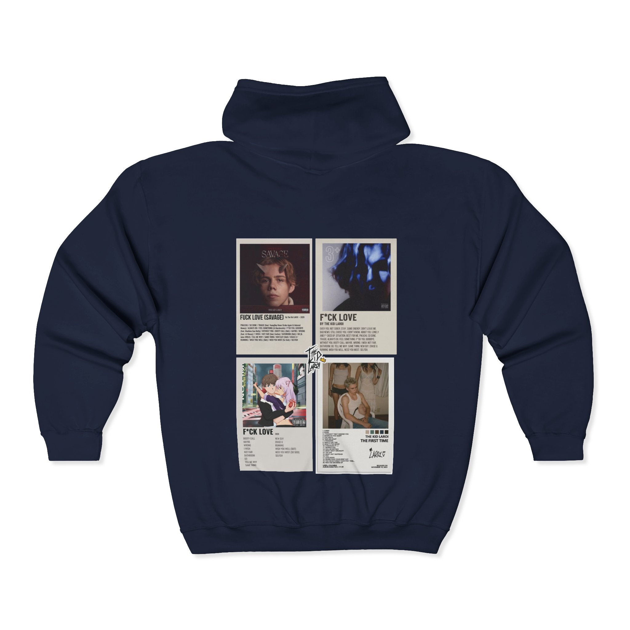 The Kid LAROI Zip-Up Hoodie — Youth Music Artist Pullover