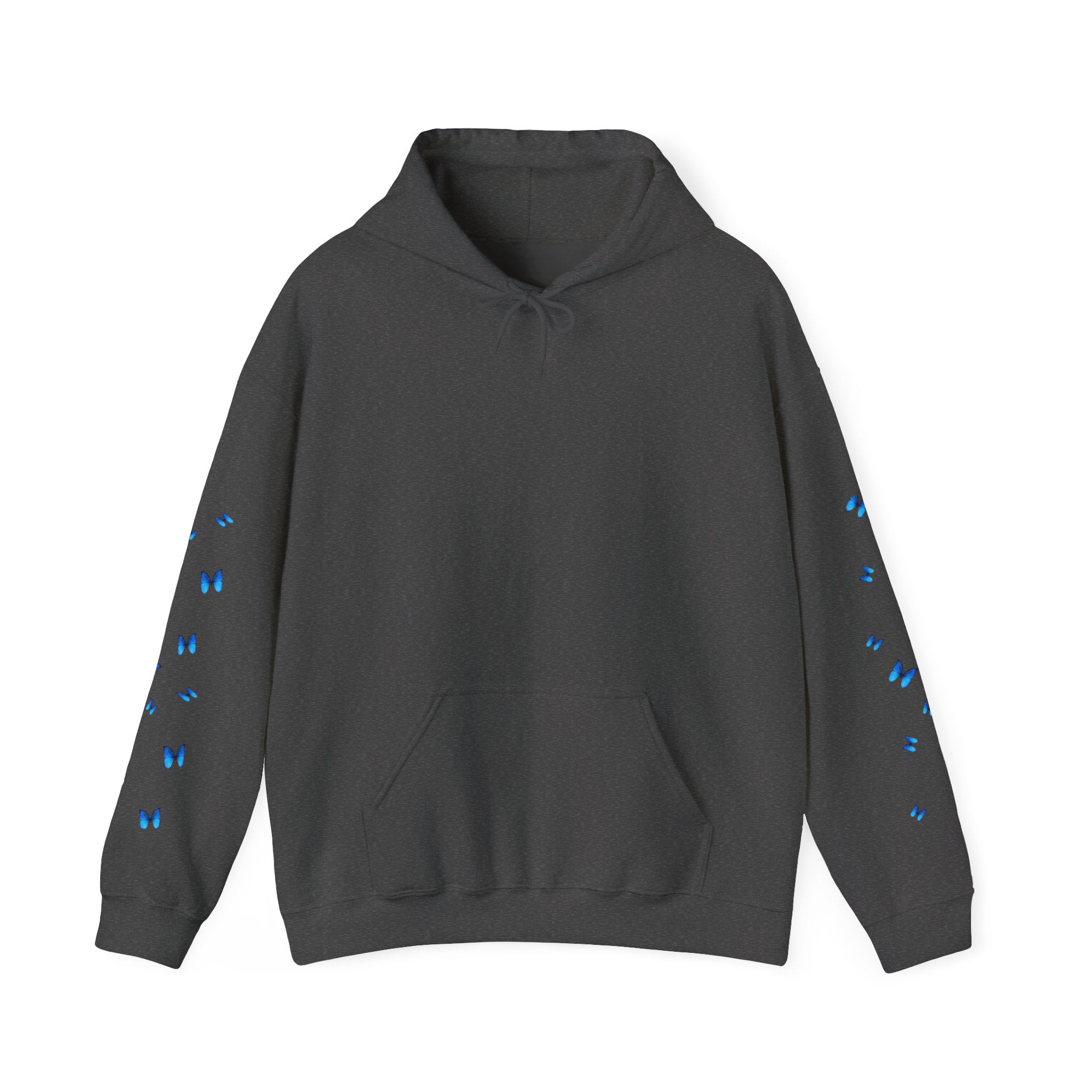 Blue Butterfly Hoodie – Blue Butterflies Graphic Sweatshirt