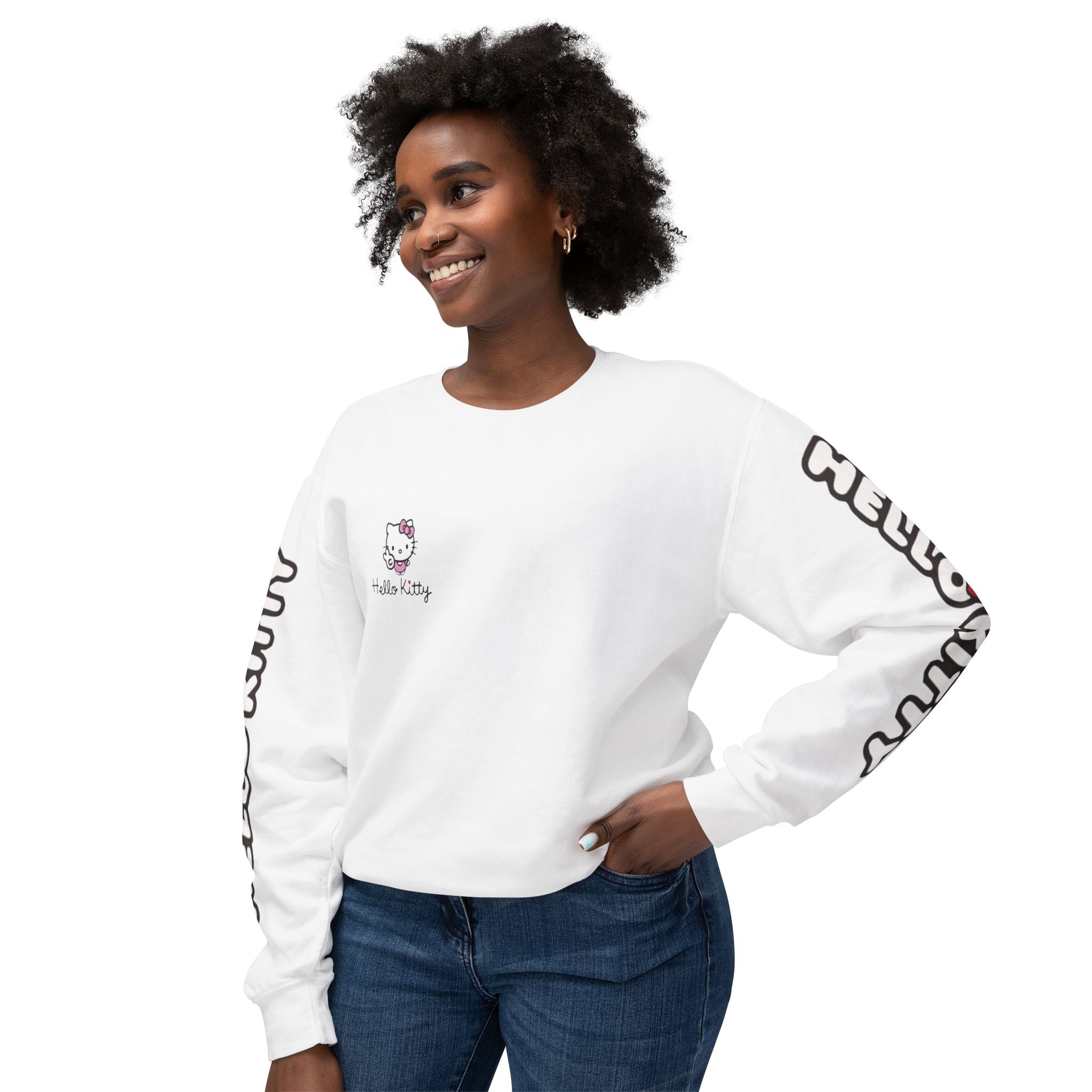Hello Kitty Lightweight Crewneck Sweatshirt