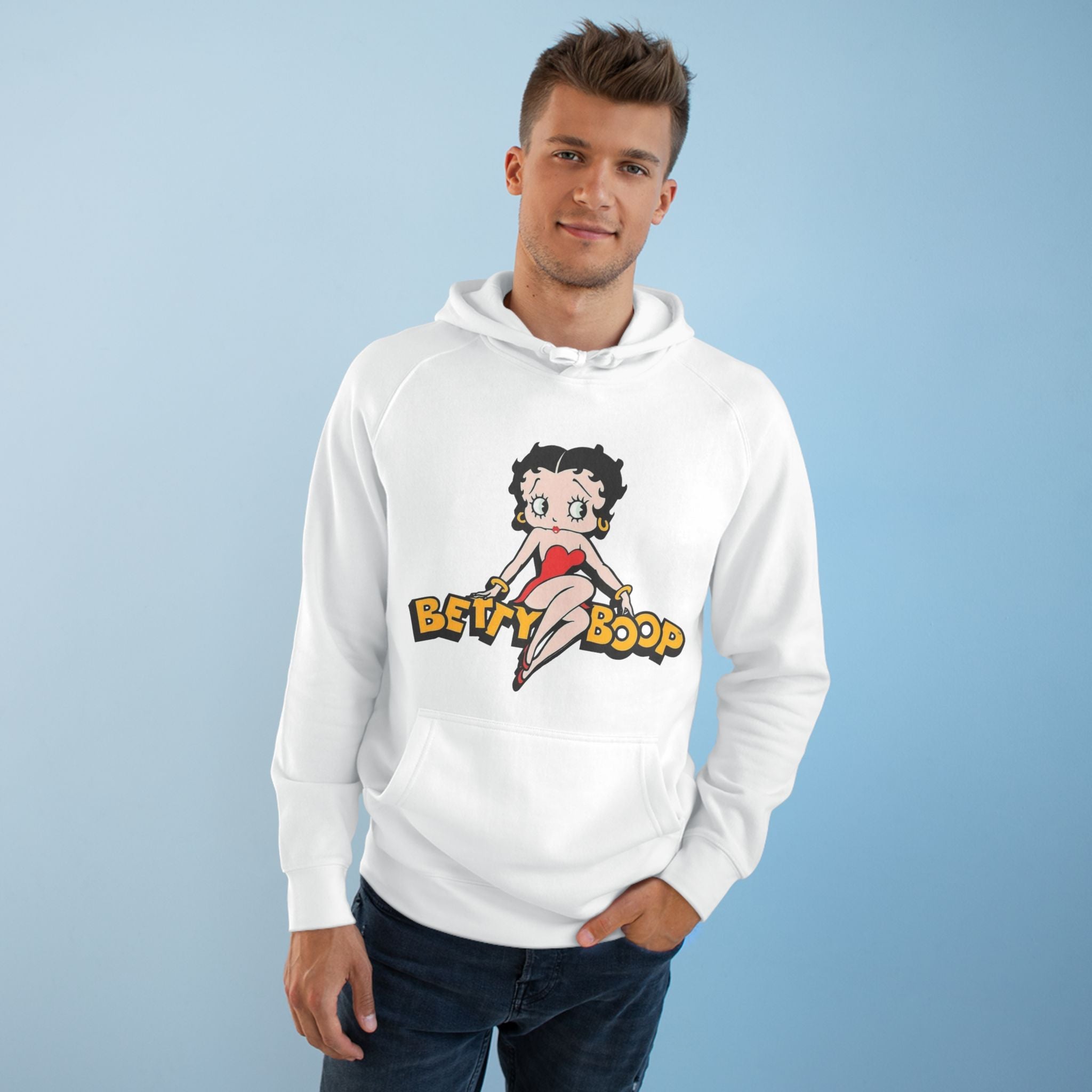 Betty Boop Unisex Hoodie — Retro Cartoon Fashion Pullover