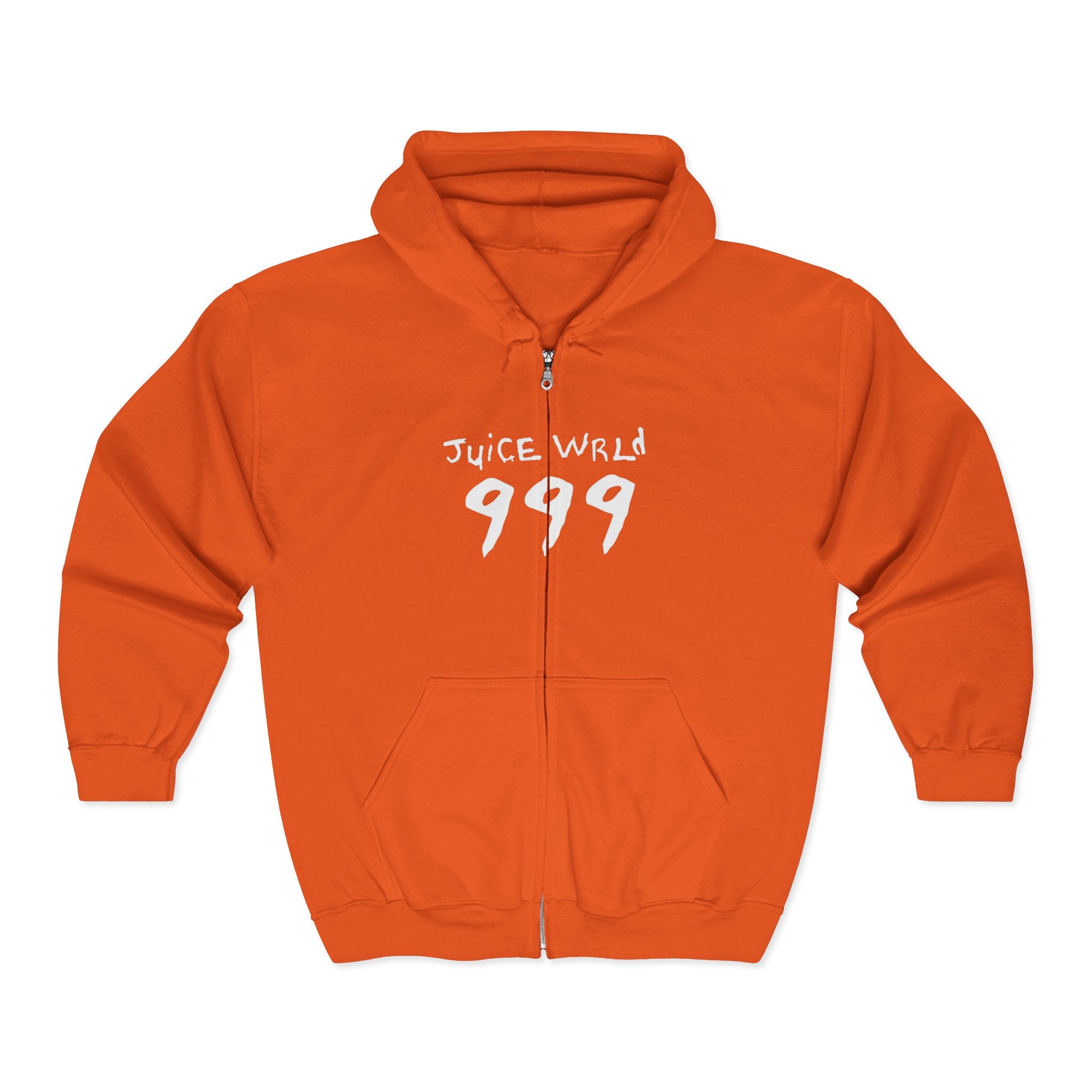 Juice WRLD Zip Hoodie — Full‑Zip Hooded Sweatshirt