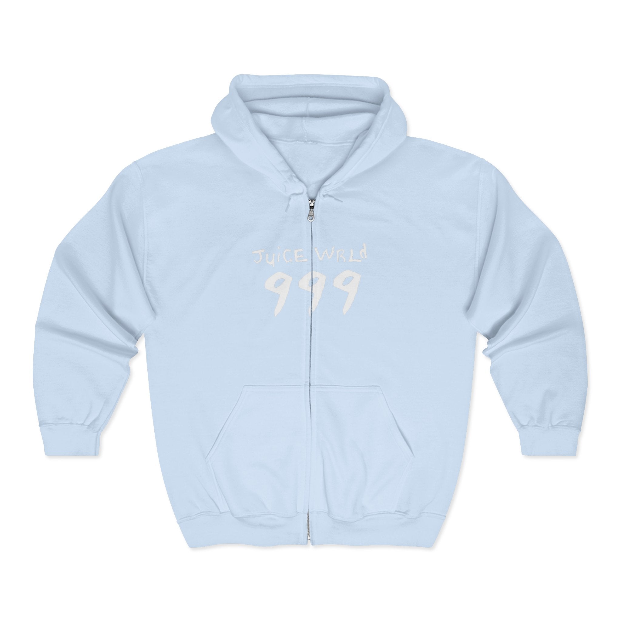 Juice WRLD Zip Hoodie — Full‑Zip Hooded Sweatshirt