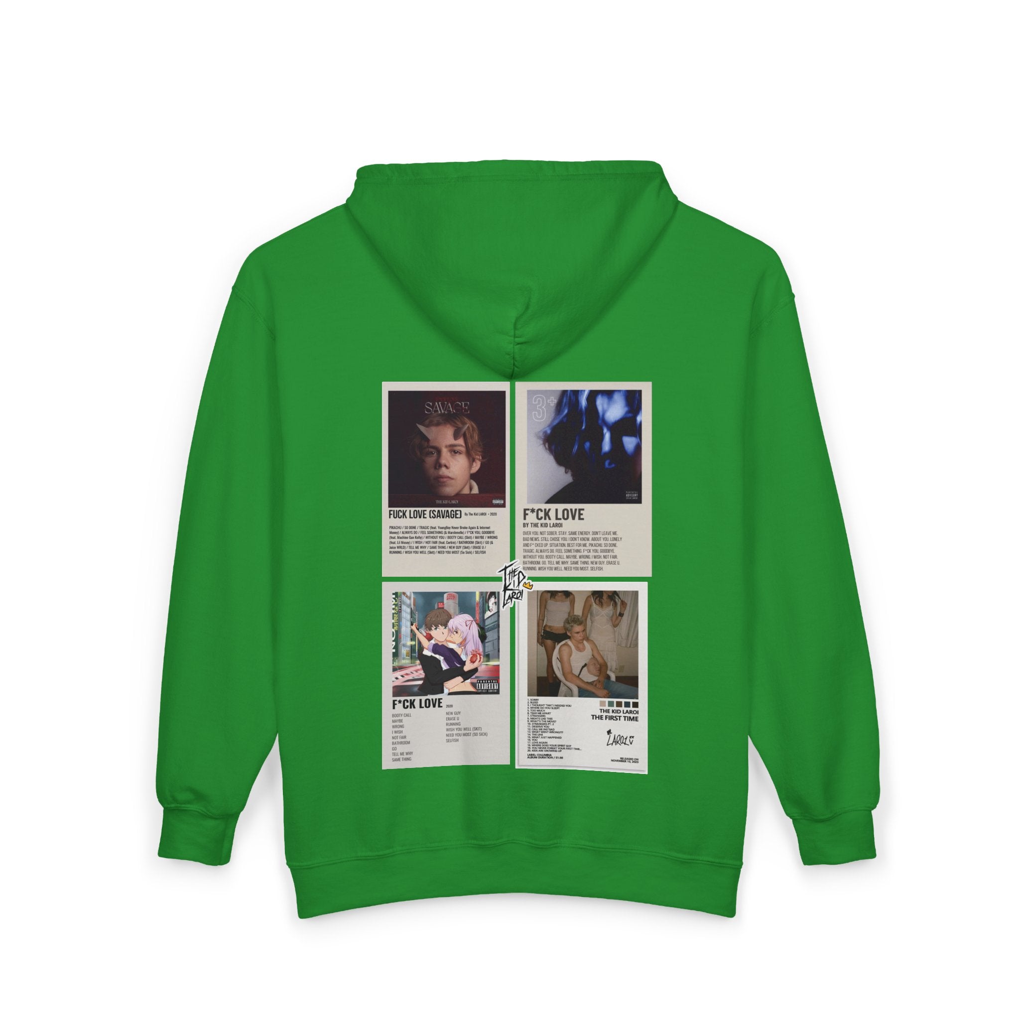 The Kid LAROI Zip-Up Hoodie — Youth Music Artist Pullover