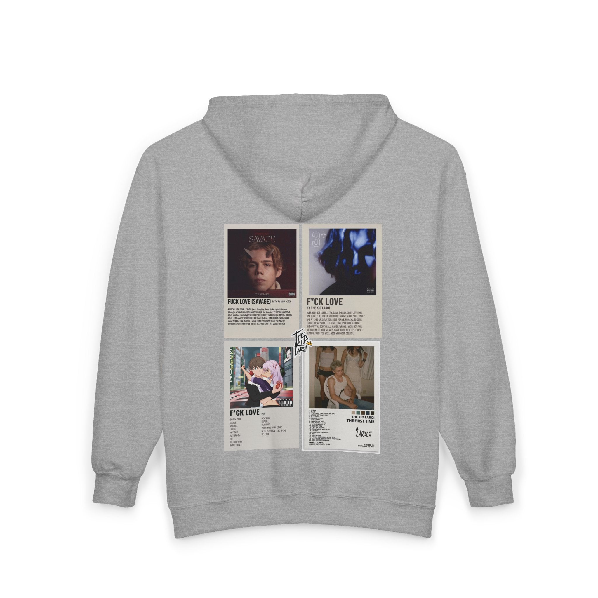 The Kid LAROI Zip-Up Hoodie — Youth Music Artist Pullover