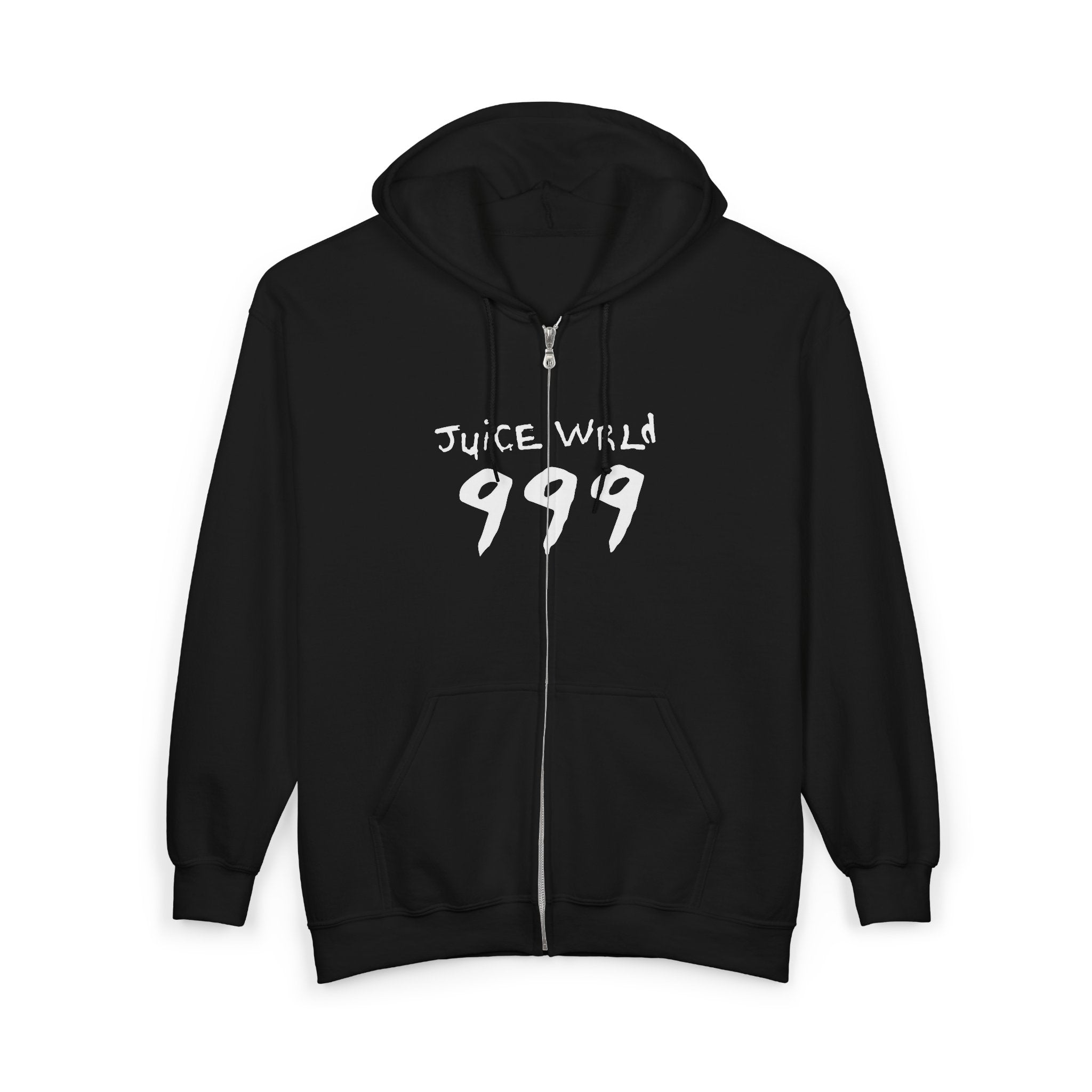 Juice WRLD Zip Hoodie — Full‑Zip Hooded Sweatshirt