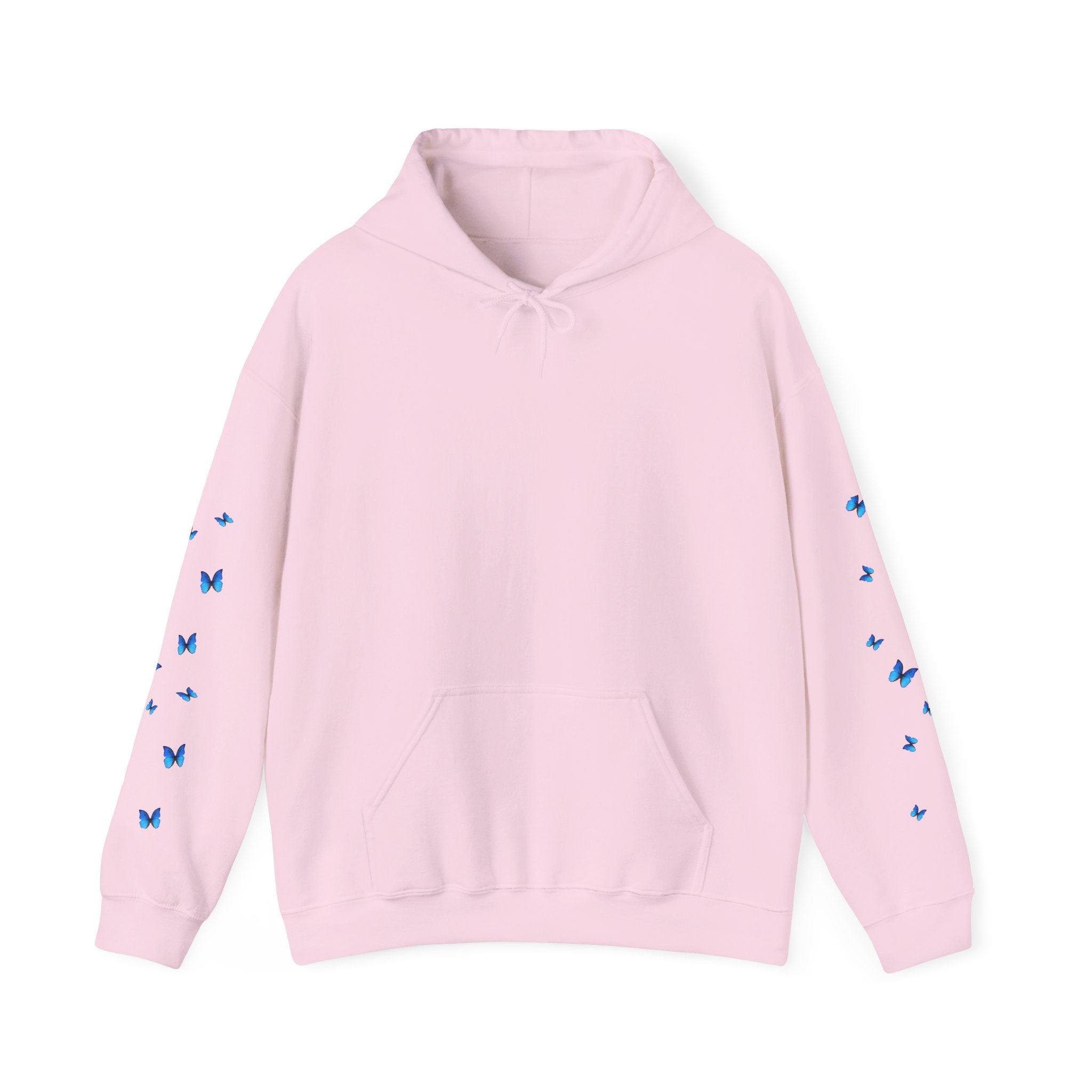 Blue Butterfly Hoodie – Blue Butterflies Graphic Sweatshirt