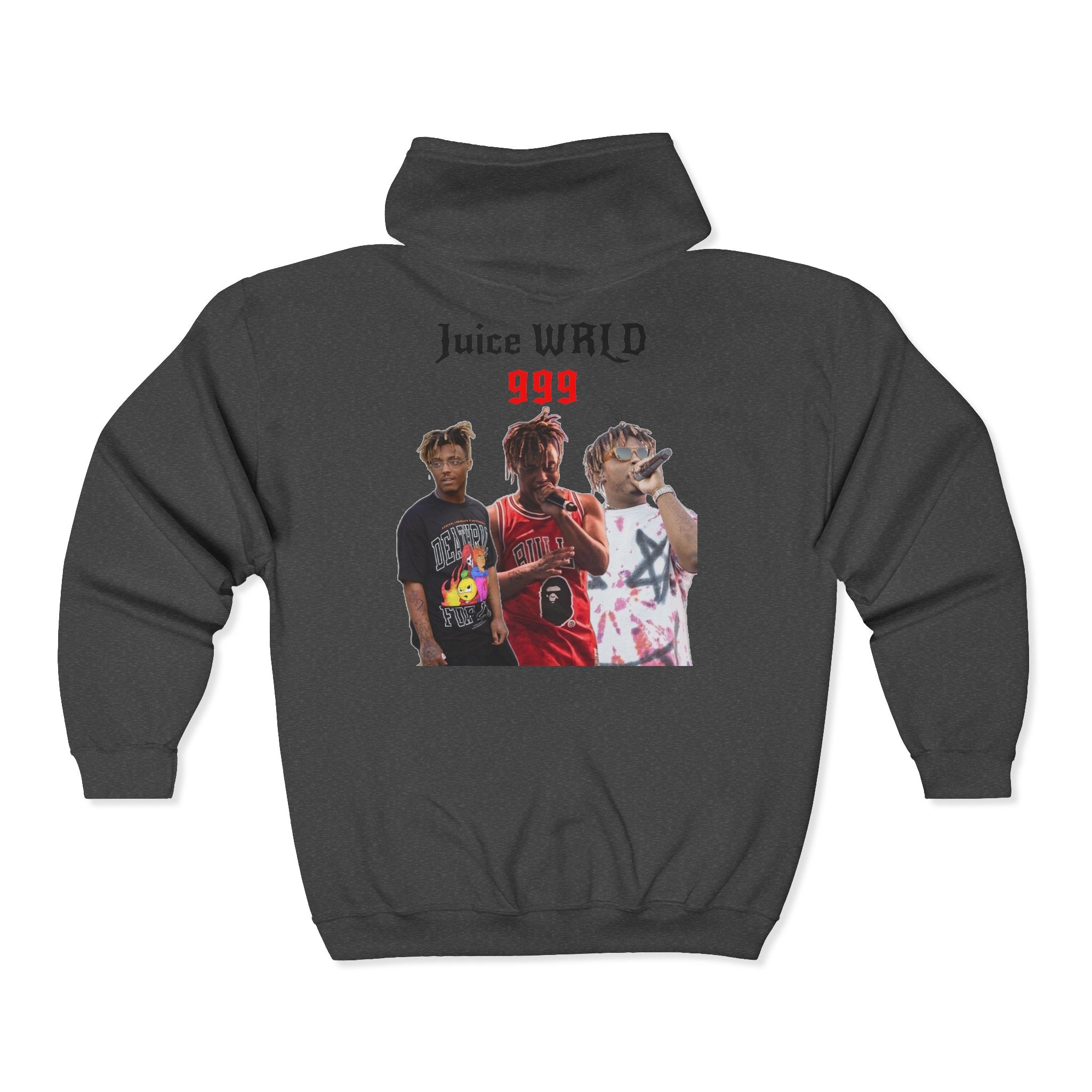 Juice WRLD Zip Hoodie — Full‑Zip Hooded Sweatshirt