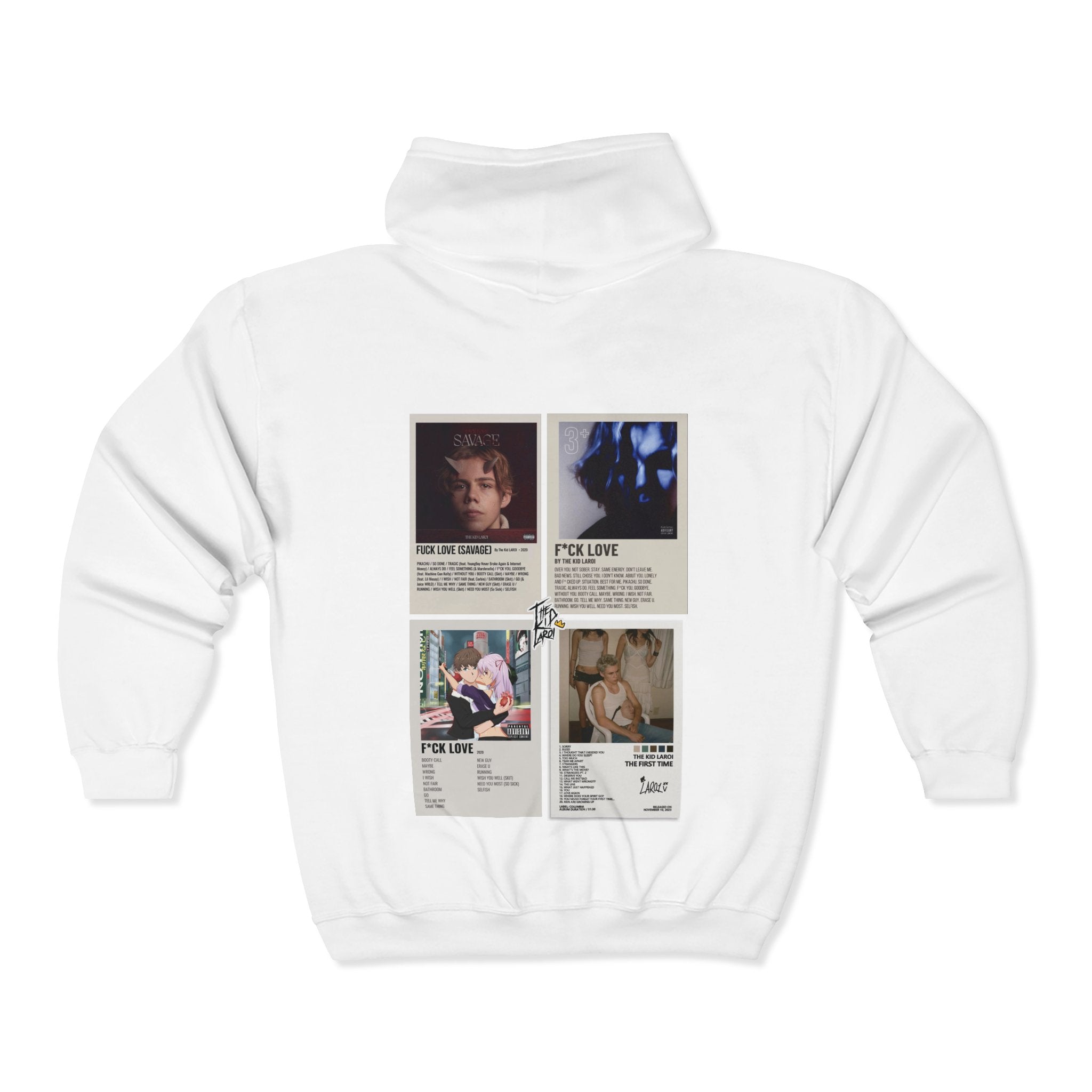 The Kid LAROI Zip-Up Hoodie — Youth Music Artist Pullover