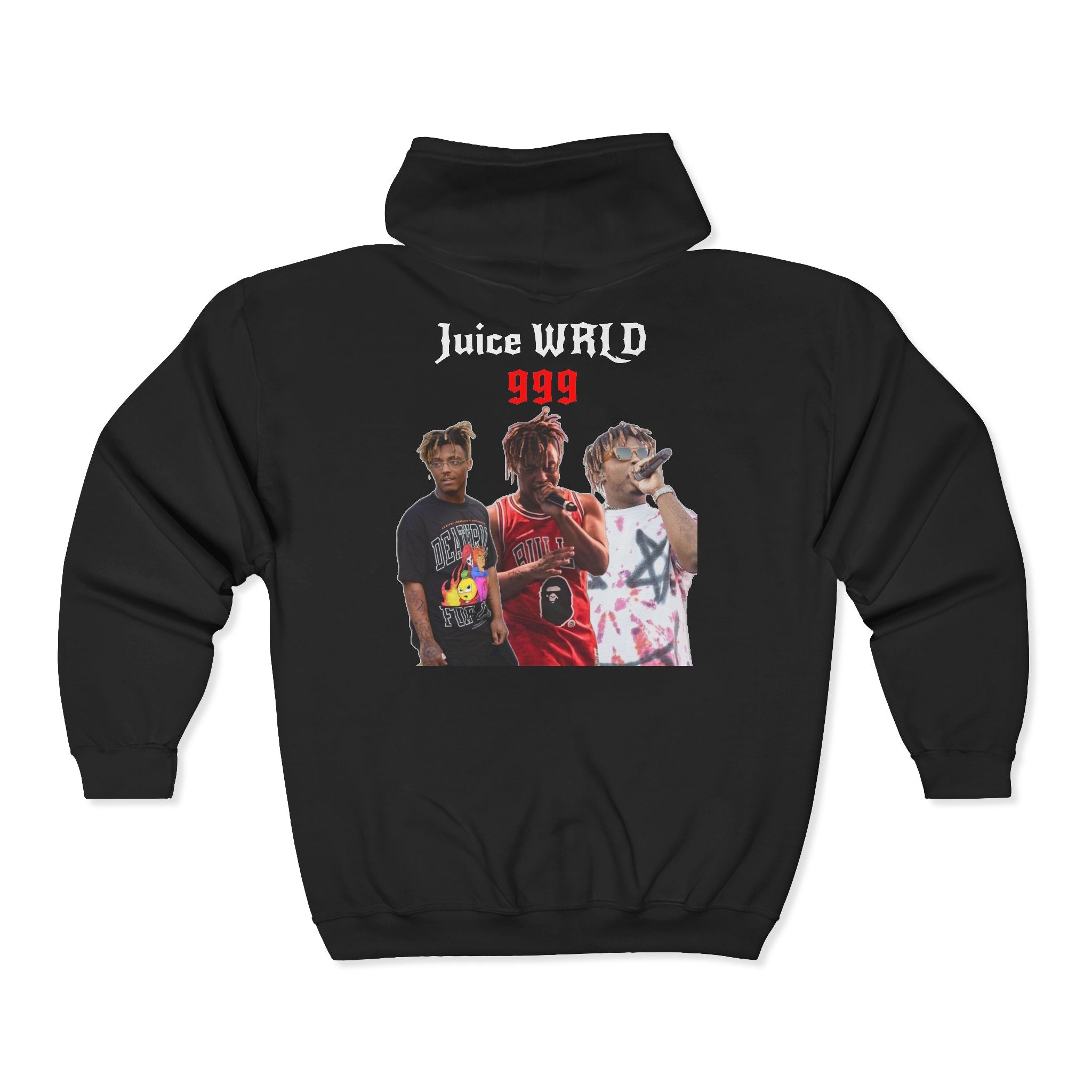 Juice WRLD Zip Hoodie — Full‑Zip Hooded Sweatshirt