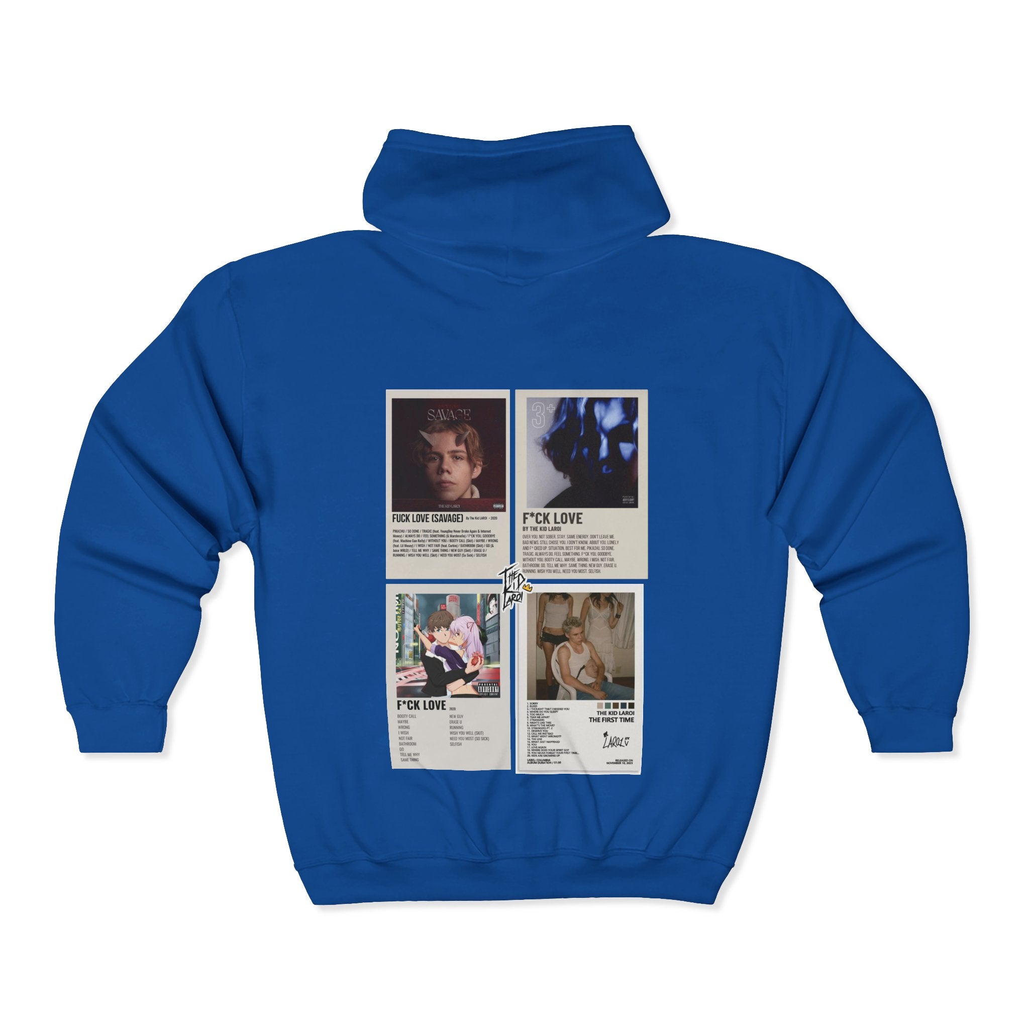 The Kid LAROI Zip-Up Hoodie — Youth Music Artist Pullover