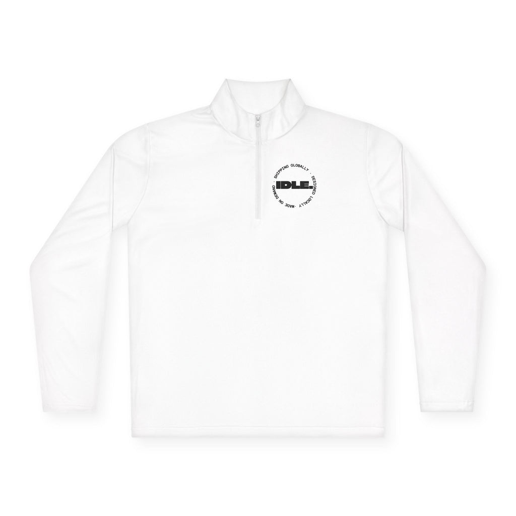 Idle Brand Quarter-Zip Pullover — Mens Sports Pullover