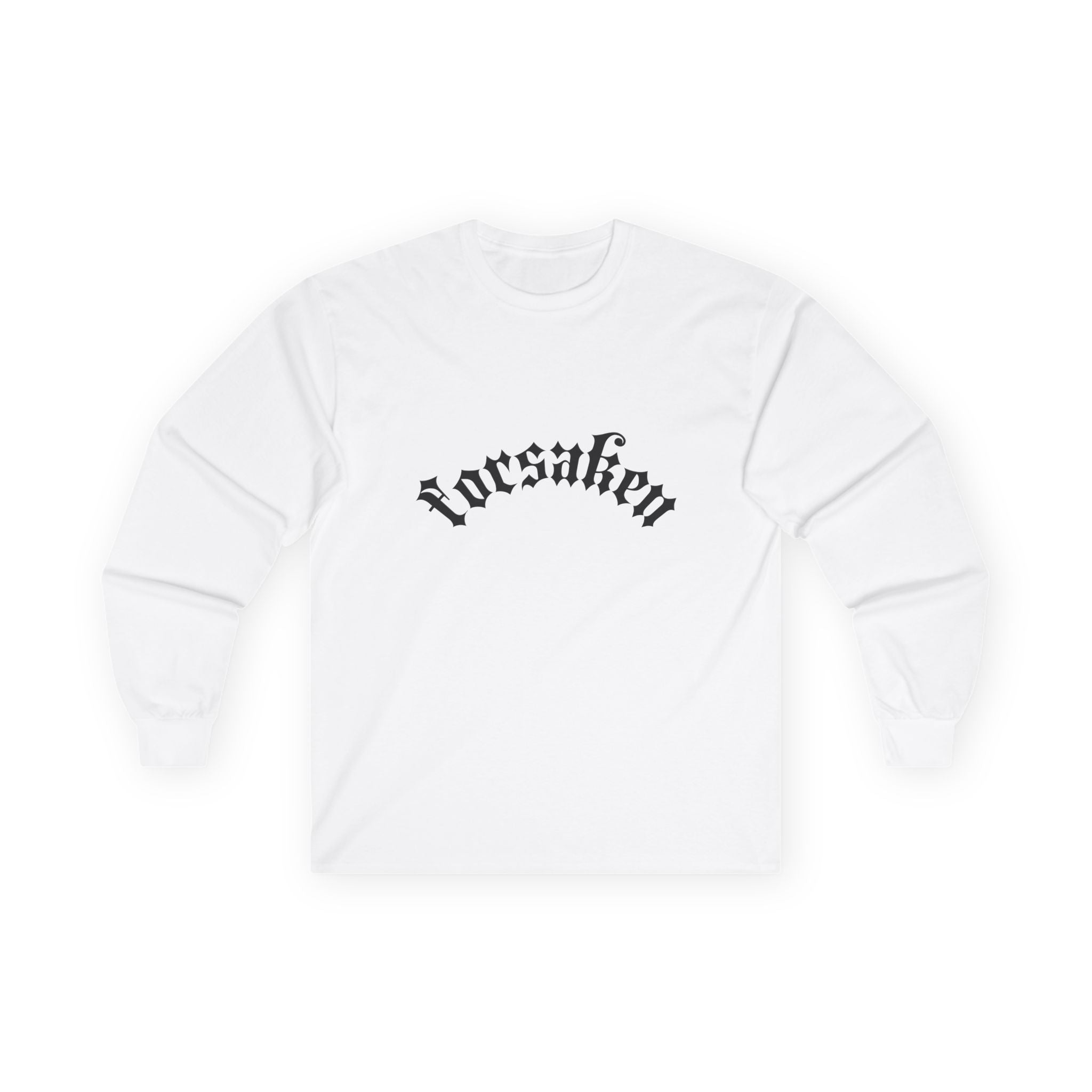 Forsaken Angel Long Sleeve Tee — Gothic Angel Graphic Shirt